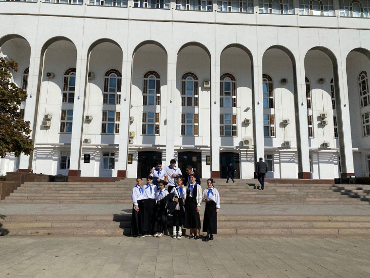Активисты лицея.